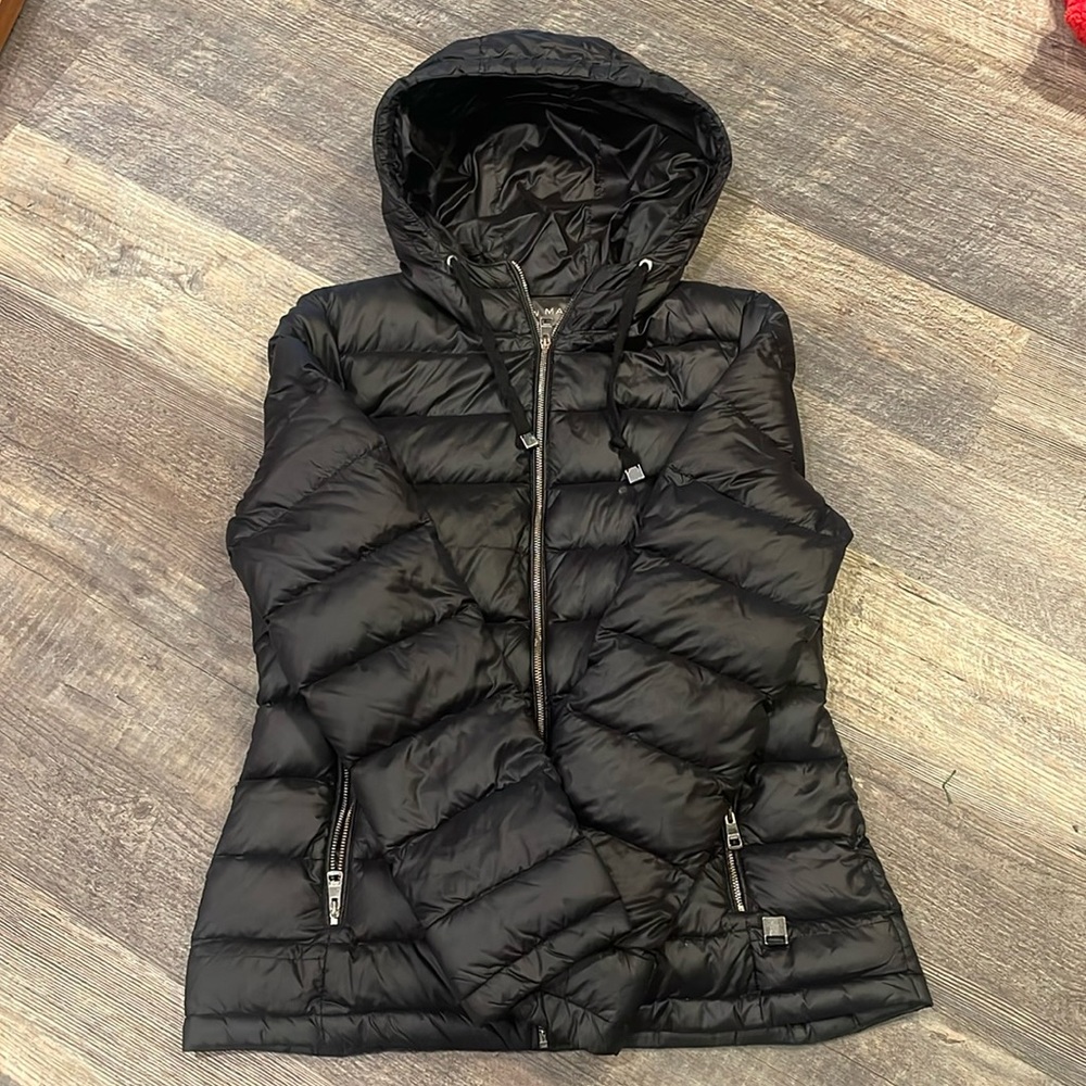 Andrew Marc black puffer jacket